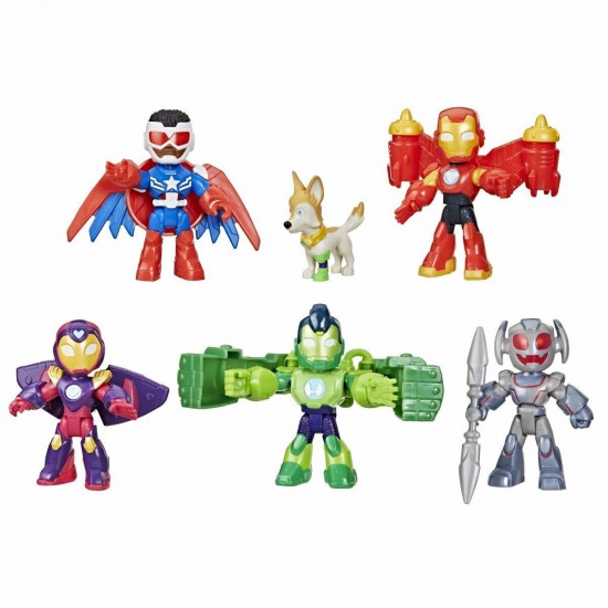Hasbro Marvel Iron Man And His Awesome Friends: Armored Up Avengers Pack - Figures (G1255)