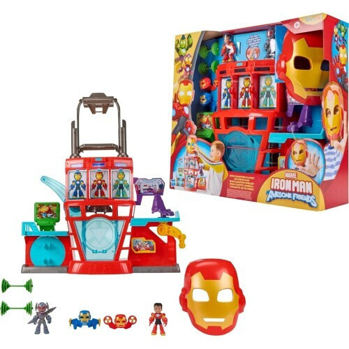 Hasbro Marvel Iron Man And His Awesome Friends:  Iron Quarters Playset - Playset (G1259)
