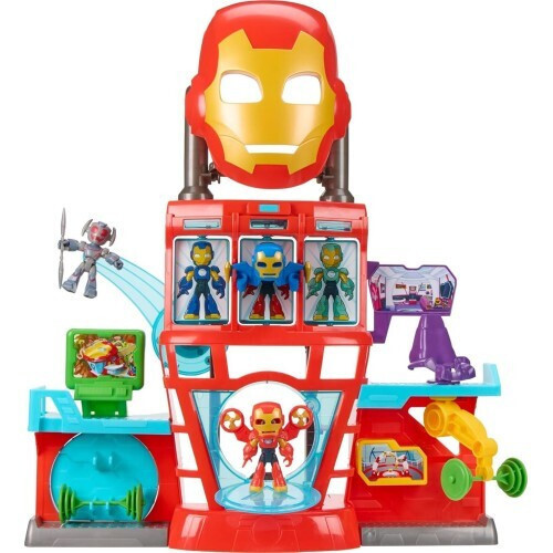 Hasbro Marvel Iron Man And His Awesome Friends:  Iron Quarters Playset - Playset (G1259)