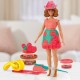 Hasbro Play-Doh: Fashion - Barbie Designer Dolls Florals And Fringe (G1360)