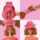 Hasbro Play-Doh: Fashion - Barbie Designer Dolls Florals And Fringe (G1360)