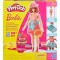 Hasbro Play-Doh: Fashion - Barbie Designer Dolls Florals And Fringe (G1360)