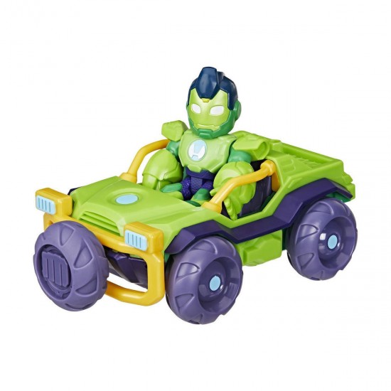 Hasbro Marvel: Iron Man And His Awesome Friends - Iron Hulk Iron Racer Vehicle (G1472)
