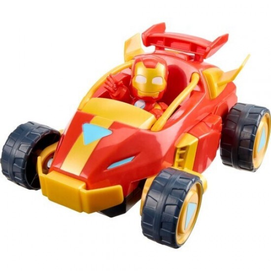 Hasbro Marvel Iron Man And His Awesome Friends: Iron Man 2 in 1 Mech Suit & Vehicle - Figure & Vehicle (G1474)