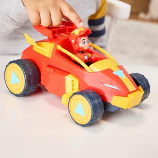 Hasbro Marvel Iron Man And His Awesome Friends: Iron Man 2 in 1 Mech Suit & Vehicle - Figure & Vehicle (G1474)