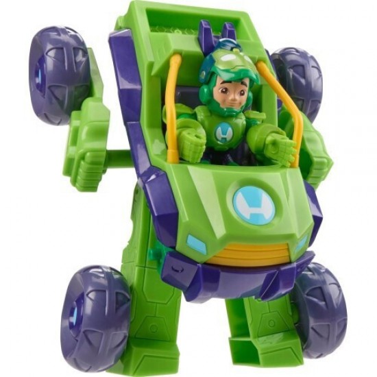 Hasbro Marvel Iron Man And His Awesome Friends: Iron Hulk - 2 in 1 Mech Suit Figure & Vehicle (G1475)