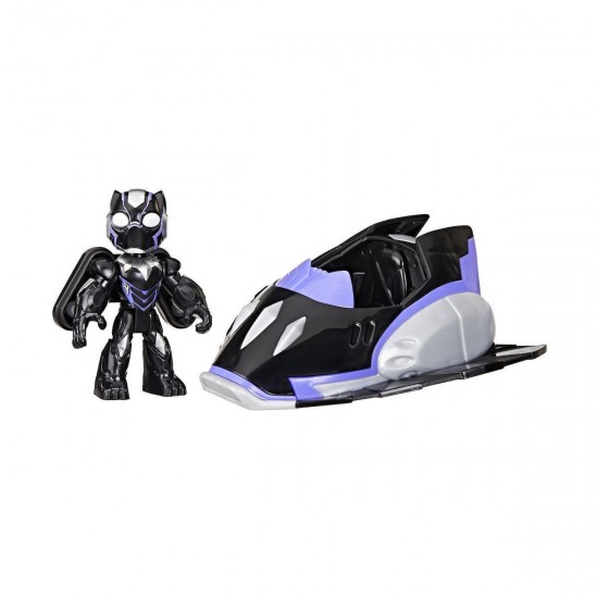 Hasbro Marvel: Iron Man And His Awesome Friends - Black Panther Panther Plane Vehicle (G1774)