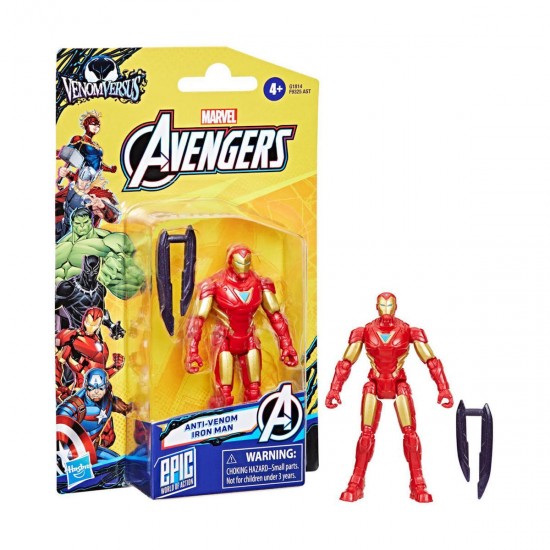 Hasbro Marvel Avengers: Venom Versus - Anti-Venom Iron Man Action Figure (G1814)