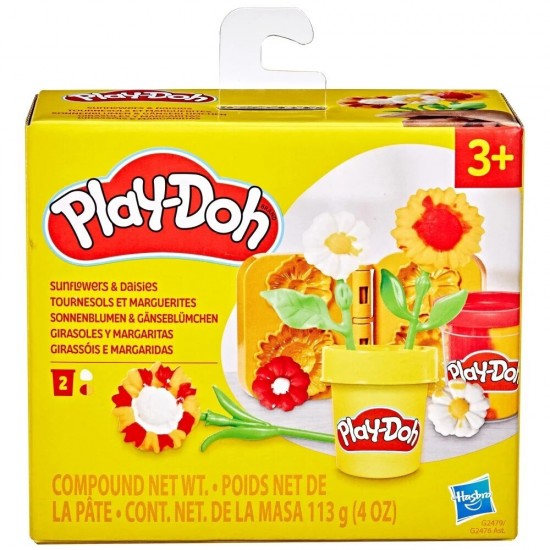 Hasbro Play-Doh: Lil Flowers - Sunflower And Daisies (G2479)