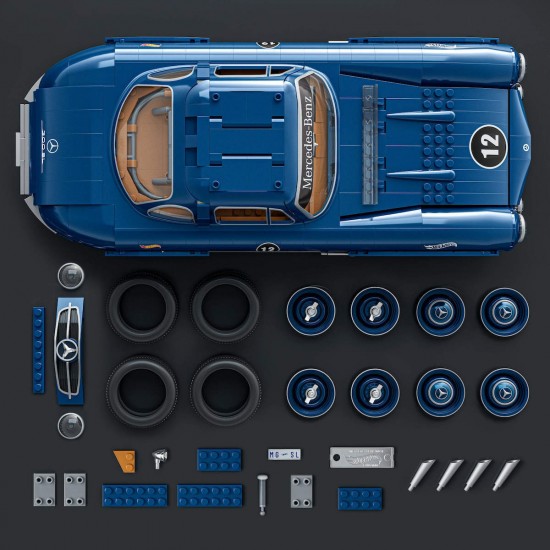 MATTEL Hot Wheels Premium Series Brick Shop Mercedes-Benz 300 SL (HWW25) MATTEL Hot Wheels Premium Series Brick Shop Mercedes-Benz 300 SL (HWW25)