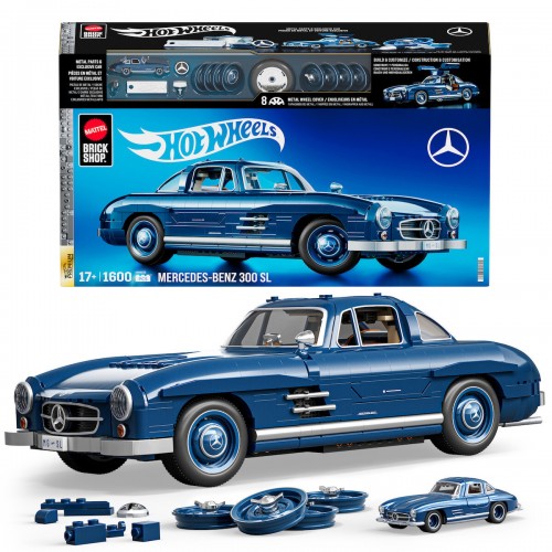 MATTEL Hot Wheels Premium Series Brick Shop Mercedes-Benz 300 SL (HWW25)
