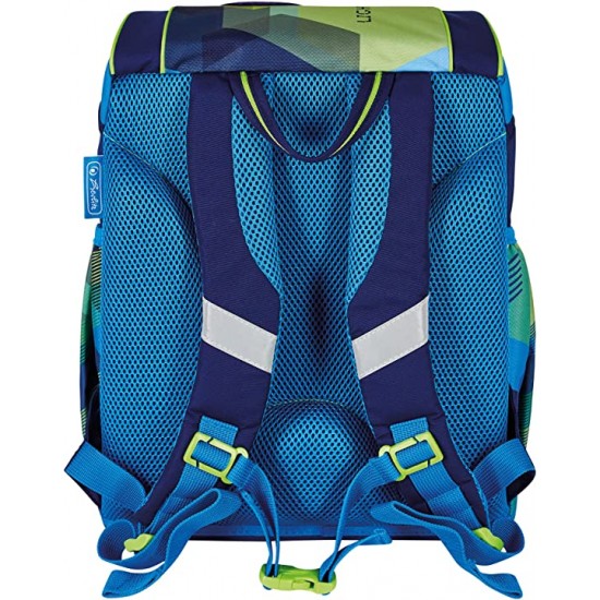 Herlitz Ultralight Plus School Bag Green Goal (50037711)