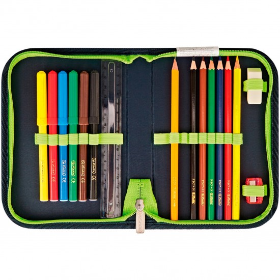 Herlitz Σχολικό Σετ Loop Plus 4σε1 Funky Ninja (50043118)