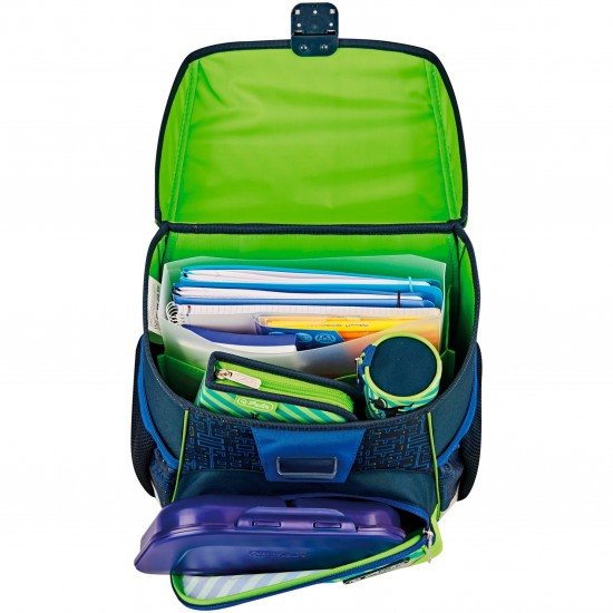 Herlitz Σχολικό Σετ Loop Plus 4σε1 Funky Ninja (50043118)