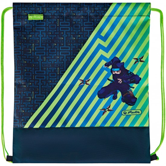 Herlitz Σχολικό Σετ Loop Plus 4σε1 Funky Ninja (50043118)