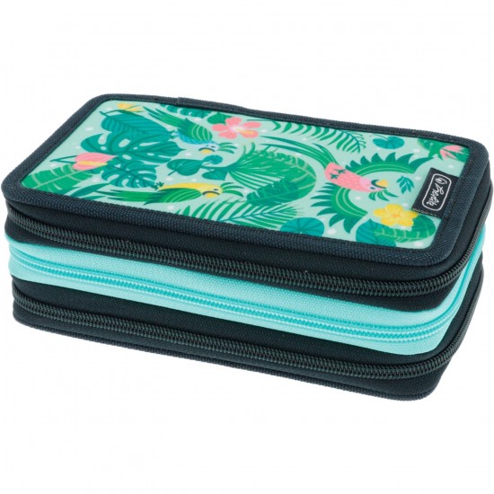 Herlitz TriCase Κασετίνα με 3 θήκες Sweet Jungle (50043408)