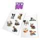 HoloToyz – Pet Party Augmented Reality Αυτοκόλλητα Επαυξημένης πραγματικότητας που ζωντανεύουν σε κινούμενα σχέδια (HTST100PetParty)