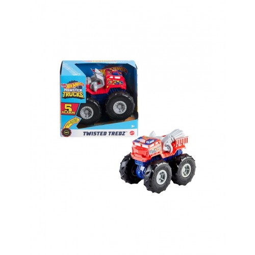 Mattel Hot Wheels Monster Trucks Twisted Tredz ragin Cagin Vehicle (GVK37/GVK41)