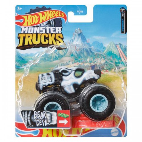 Mattel Hot Wheels - Monster Trucks, Bear Devil  (HCP66/FYJ44)