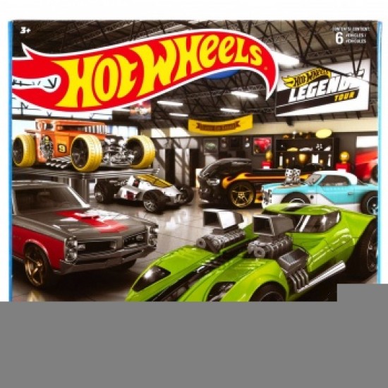 Mattel Hot Wheels Themed Legends 6 Pack Gift Set (HDH52)