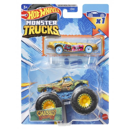 Mattel Hot Wheels Monster Trucks: Chassis Snapper Die-Cast Truck (HKM09/GRH81)