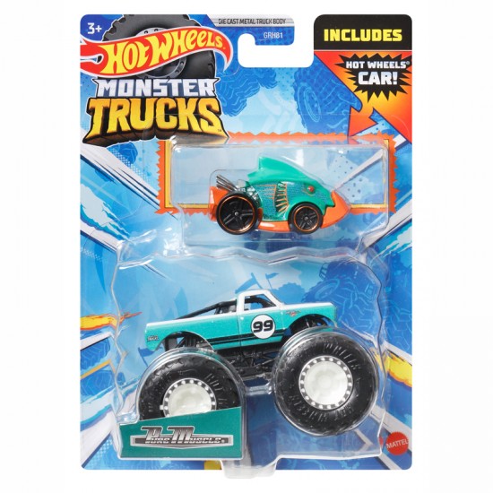 Mattel Hot Wheels Monster Trucks: Pure Muscle Die-Cast Truck (HKM14/GRH81)