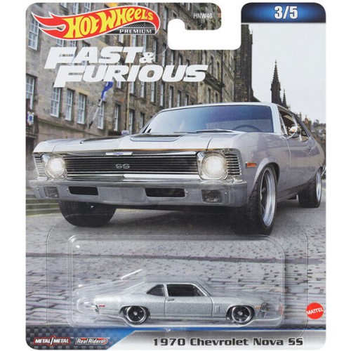 Mattel Hot Wheels Premium: Fast & Furious - 1970 Chevrolet Nova SS (HNW46/HNW54)