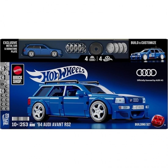 Mattel Hot Wheels Speed Series: Αυτοκίνητο Audi Avant RS2 (JGR28) Mattel Hot Wheels Speed Series: Αυτοκίνητο Audi Avant RS2 (JGR28)