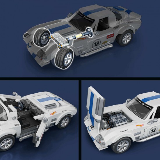 Mattel Hot Wheels Elite Series: Αυτοκίνητο Corvette (JGR31)