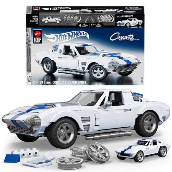 Mattel Hot Wheels Elite Series: Αυτοκίνητο Corvette (JGR31)