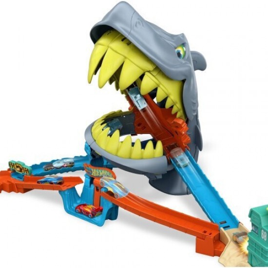 Mattel Hot Wheels: City - Shark Chomp Beach Playset (JHL96) Mattel Hot Wheels: City - Shark Chomp Beach Playset (JHL96)