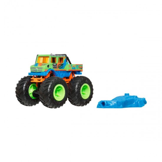 Mattel Hot Wheels - Monster Trucks Crash Legends - Unimog Die-Cast Vehicle (FYJ44/JHY34)