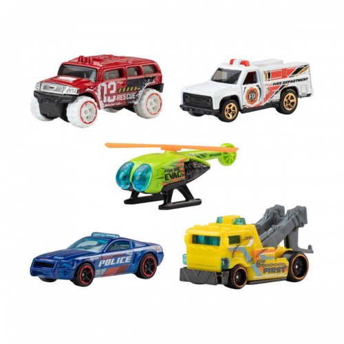 Mattel Hot Wheels - Priority Patrol (Set Of 5) (JKG09) Mattel Hot Wheels - Priority Patrol (Set Of 5) (JKG09)
