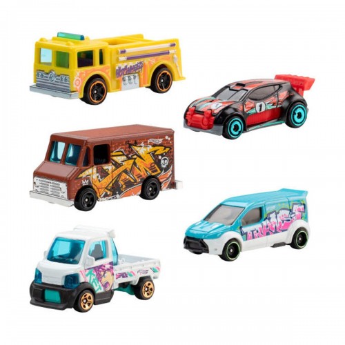 Mattel Hot Wheels - Metro Sketch (Set Of 5) (JKG13) Mattel Hot Wheels - Metro Sketch (Set Of 5) (JKG13)