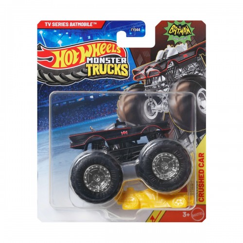 Mattel Hot Wheels - Monster Trucks Monster Trucks Batman TV Series Batmobile Die-Cast Vehicle (FYJ44/JND65)
