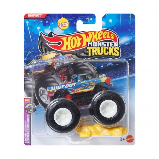 Mattel Hot Wheels Monster Trucks Leading Legends Bigfoot Vehicle (fyj44/jhy53)