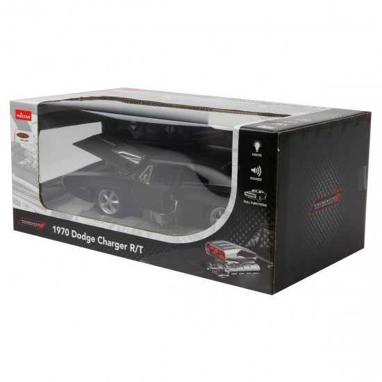Jamara Dodge Charger R/T 1970 1:16 black 2,4GHz Manual door (402117)