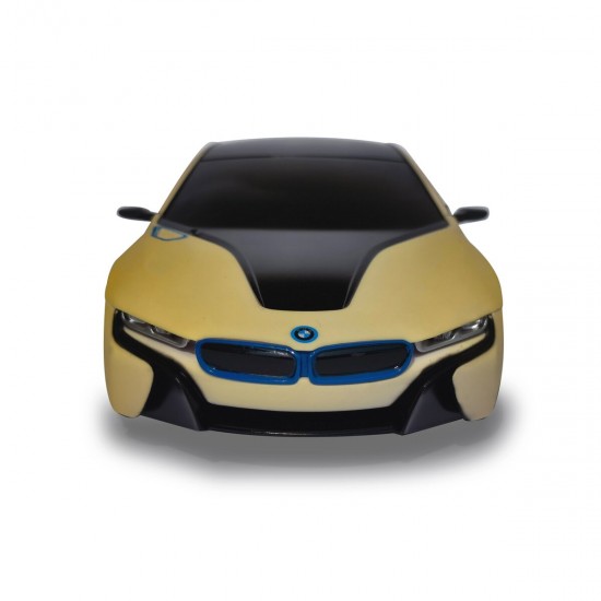 Jamara BMW I8 1:24 white/yellow 2,4GHz UV Photochromic Series (403003)