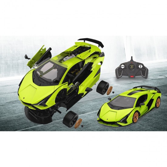 Jamara Lamborghini Sián FKP 37 1:18 grün 2,4GHz Bausatz (403129)