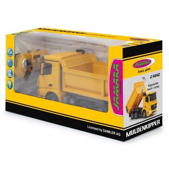 Jamara Dump Truck Mercedes-Benz Arocs 1:26 2,4GHz (405108)