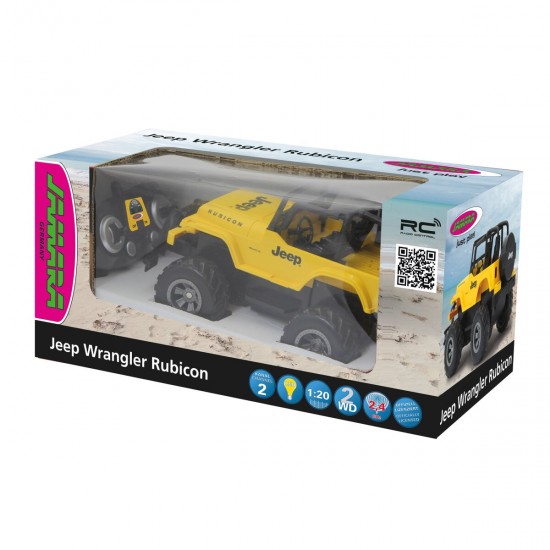 Jamara Jeep Wrangler Rubicon 1:20 yellow 2,4GHz (405124)