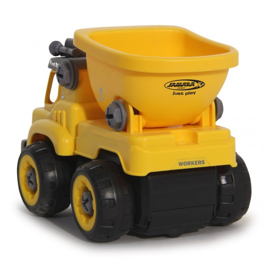 Jamara Dump Truck First RC Kit 27-part with cordless screwdriver (405226)