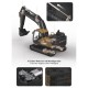 Jamara DiggerVolvo EC160E Metal 1:16 with Shell grab and Demolition hammer (406300)