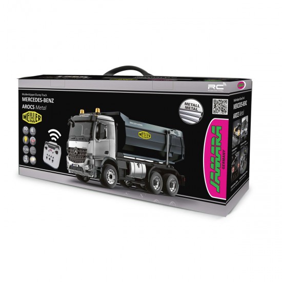 Jamara Dump truck Mercedes Benz Arocs 1:20 Metal Meiller 2,4GHz (406301)