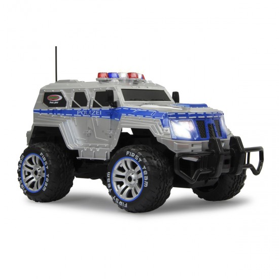 Jamara Police amored car Monstertruck 1:12 27MHz LED incl. Battery & Charger (410032)