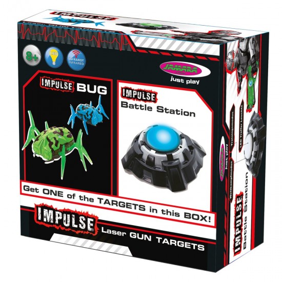 Jamara Impulse Laser Gun Targets-Battle Station (410089)