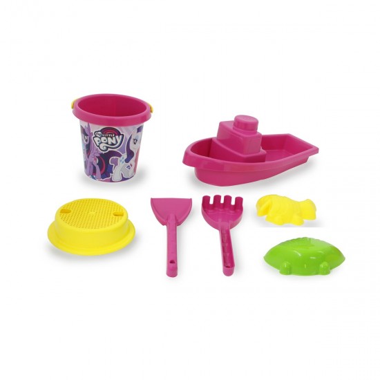 Jamara My little Pony sand bucket set Boat and Bucket 7-part (410128)