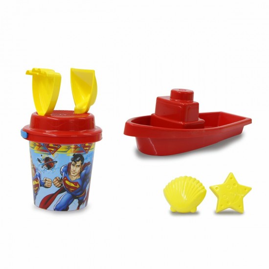 Jamara Superman sand bucket set Boat and Bucket 7-part (410131)