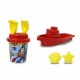 Jamara Superman sand bucket set Boat and Bucket 7-part (410131)