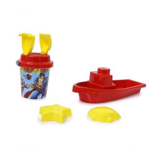 Jamara Superman sand bucket set Boat and Bucket 7-part (410131)